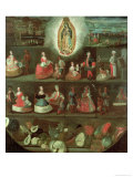 Buy The Virgin of Guadalupe, Mexican, 18th Century at AllPosters.com