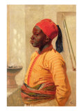 Half Length Portrait of an Arab Boy
