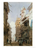 Buy Corso Sant'Anastasia, Verona, with the Palace of Prince Maffei, 1826 at AllPosters.com