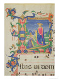 Buy Historiated Initial "L" Depicting Christ Appearing to Mary Magdalene at AllPosters.com