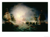 The Blowing up of the French Commander