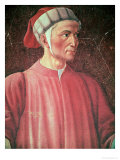 Dante Alighieri Detail of His Bust, from the Villa Carducci Series of Famous Men and Women, c. 1450