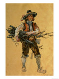 Buy A Forester, Costume Design for "As You Like It," Produced by R. Courtneidge at the Princes Theatre at AllPosters.com