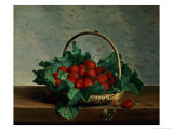 Buy Basket of Strawberries at AllPosters.com