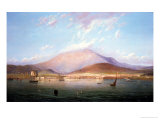 Buy Hobart Town with Mount Wellington, Tasmania at AllPosters.com