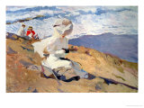 Buy The Beach at Biarritz at AllPosters.com