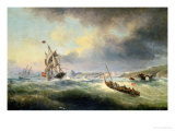Buy Shipping off the Spanish Coast, 1845 at AllPosters.com
