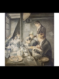 Buy Painting Room of Mr. Baxter, No. 1 Goldsmith Street, Gough Square, London, 1810 at AllPosters.com