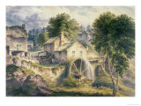 Mill in Bonsall Dale, Derbyshire