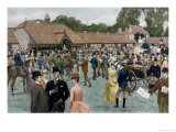 Buy Tattersall's, Newmarket, Published by I.P. Mendoza, 1890 at AllPosters.com