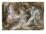 Buy Study for "Saul and the Witch of Endor" at AllPosters.com