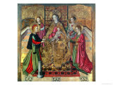 Buy The Virgin and Child with St. Ines and St. Barbara at AllPosters.com