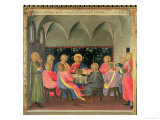 The Last Supper, Detail of Panel Three of the Silver Treasury of Santissima Annunziata, c. 1450-53
