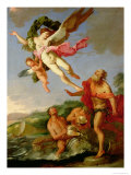 Buy Neptune Pursuing Coronides at AllPosters.com