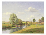 Buy The River Saone Near Grignancourt at AllPosters.com