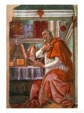 St.Augustine in His Cell, circa 1480