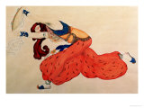 Buy A Study for a Figure of a Dancer for Scheherazade at AllPosters.com