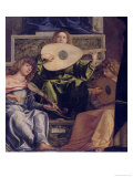 Buy The San Giobbe Altarpiece, Detail of Music-Making Angels, circa 1480 at AllPosters.com