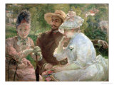 Buy On the Terrace at Sevres, 1880 at AllPosters.com