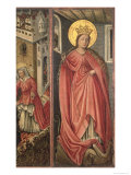 Buy St. Margaret, Right Hand Panel of Polyptych at AllPosters.com