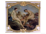 The Three Graces, Decorative Panel from the Bedroom of the Princess of Rohan, circa 1735-40