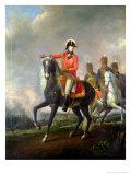 Buy Equestrian Portrait of the Duke of Wellington with British Hussars on a Battlefield, 1814 at AllPosters.com