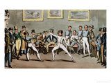 Buy Fencing: Jerry's Admiration of Tom in an "Assault" at AllPosters.com