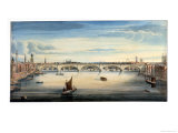 West View of New London Bridge and Old London Bridge, 1830