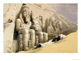 Buy The Great Temple of Abu Simbel, Nubia, from "Egypt and Nubia," Vol.1 at AllPosters.com
