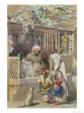 Buy Turkish Figures at a Sweetmeat Stall, 1851 at AllPosters.com