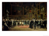 Charles X Presenting Awards to the Artists at the End of the Exhibition of 1824
