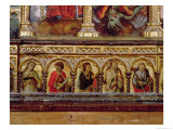 Buy Five Apostles, from the Predella of the San Martino Polyptych at AllPosters.com