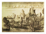Battle off Cape Gangut on 25th July 1714, 1715