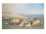 On the Hillside in Spring, Amberley, 1888