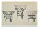 Buy Byzantine Capitals from Columns in the Nave of the Church of St. Demetrius in Thessalonica at AllPosters.com