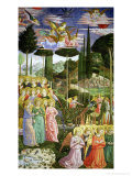 Angels in a Heavenly Landscape, the Left Hand Wall of the Apse