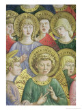Buy Choir of Angels, Detail from the Journey of the Magi Cycle in the Chapel, circa 1460 at AllPosters.com