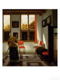 Buy A Dutch Interior, 1665-70 at AllPosters.com