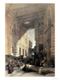 Buy Bazaar of the Silk Merchants, Cairo, from "Egypt and Nubia," Vol.3 at AllPosters.com