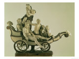 Buy Chariot with Silenus, Ivory Sculpture, Munich, Second Quarter of the 18th Century at AllPosters.com