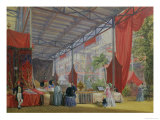 Buy A Portion of the Transept of the Great Exhibition of 1851, Showing Stalls with the Wares at AllPosters.com