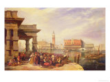 Buy Eastern Merchants at the Entrance to the Grand Canal, Venice at AllPosters.com