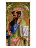Buy St. Paul, Detail from the Sant'Emidio Polyptych, 1473 at AllPosters.com