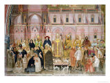 The Church Militant and Triumphant, Detail of the Secular Authorities with Santa Maria Del Fiore
