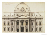 Buy Design for the Ecole Militaire, Paris, 1751 at AllPosters.com