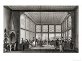 Buy Interior of a Public Cafe in Constantinople by the Bosphorus, 1819 at AllPosters.com