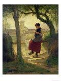 Buy Dreaming of Her Love, 1901 at AllPosters.com