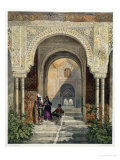 Buy The Room of the Two Sisters in the Alhambra, Granada, 1853 at AllPosters.com