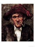 Buy Man Smoking a Pipe, circa 1859 at AllPosters.com