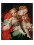 Buy Madonna and Child with the Infant St. John the Baptist at AllPosters.com